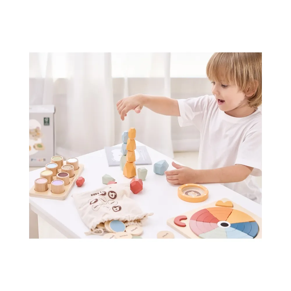 Puzzle okręgowe rozwijające kreatywność dzieci