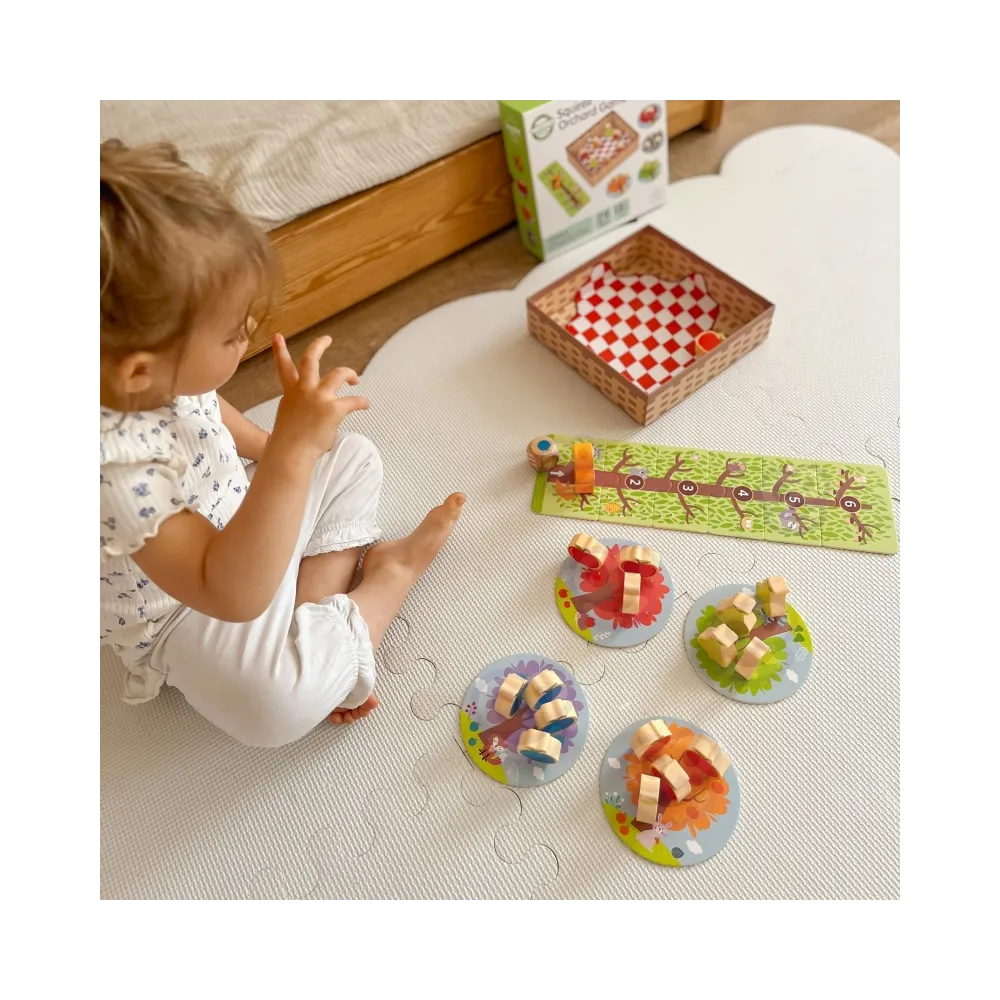 WOOPIE GREEN Wiewiórka w Sadzie Gra Planszowa Rodzinna FSC