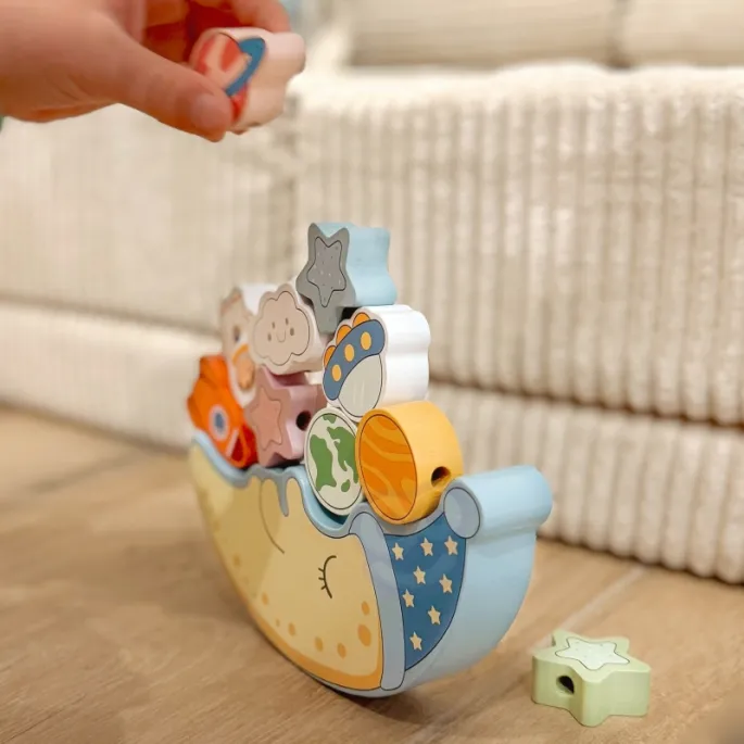 Balansująca układanka dla małych odkrywców