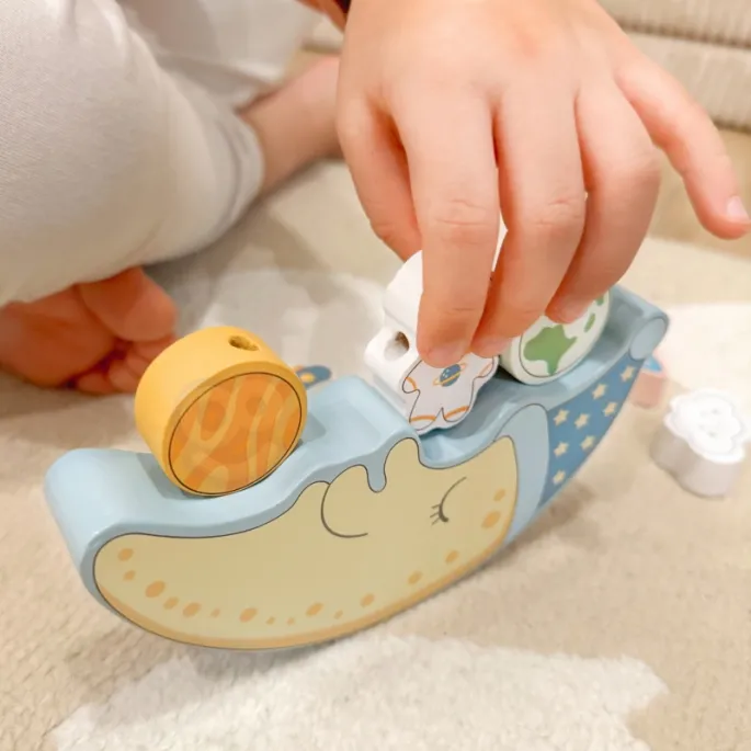 Kolorowe klocki inspirowane kosmosem