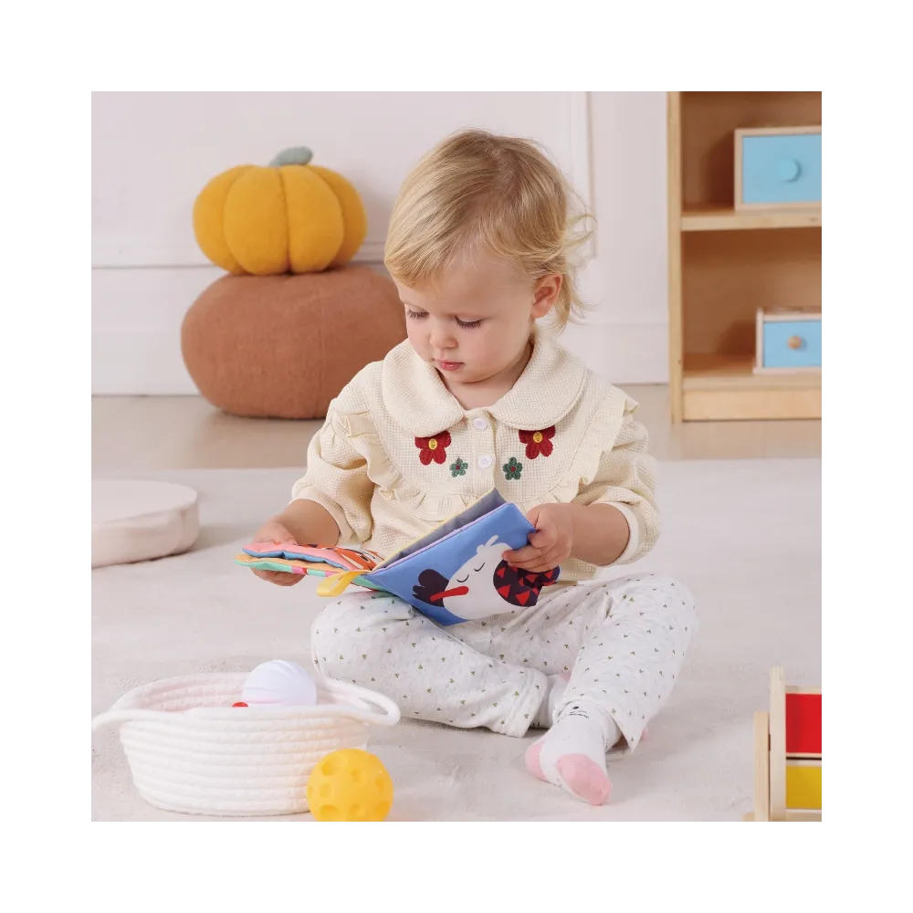 TOOKY TOY Box Pudełko XXL Montessori Edukacyjne 6w1 Sensoryczne5-6 Mies