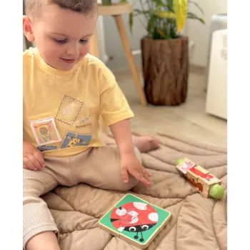 TOOKY TOY Box Pudełko XXL Montessori Edukacyjne 7w1 Sensoryczne 22-24 Mies