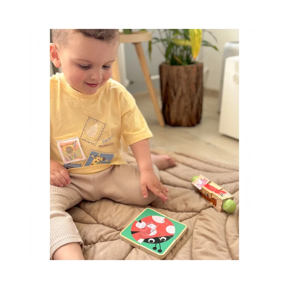 TOOKY TOY Box Pudełko XXL Montessori Edukacyjne 7w1 Sensoryczne 22-24 Mies