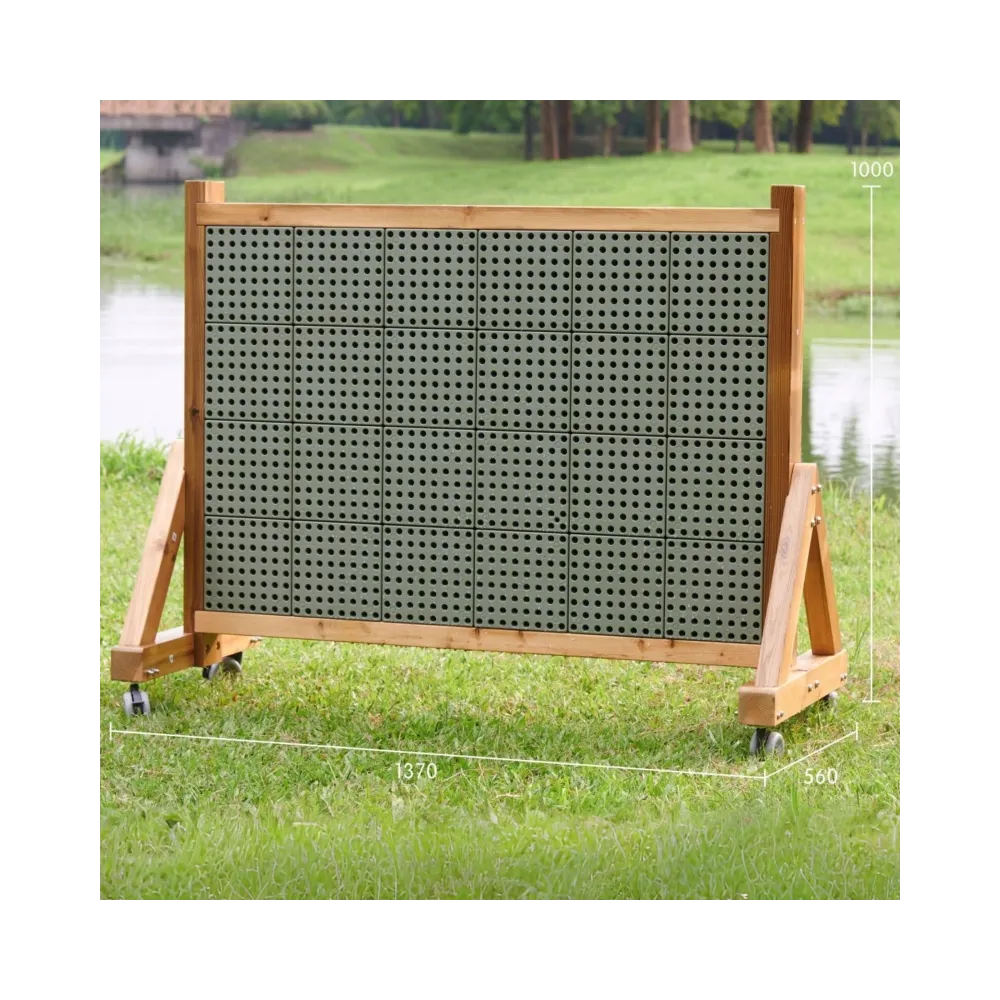 MASTERKIDZ Drewniana Ściana Tablica XXL Naukowa Kreatywna STEM WALL Outdoor