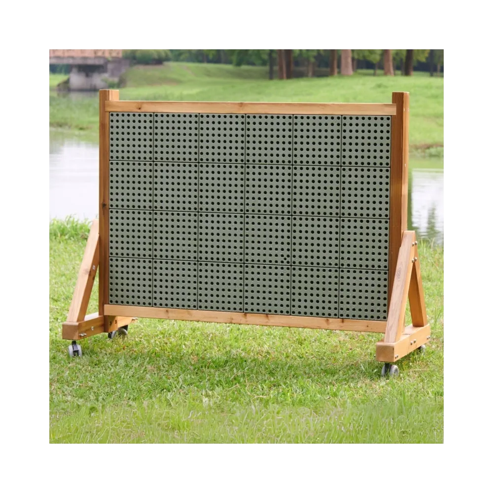 MASTERKIDZ Drewniana Ściana Tablica XXL Naukowa Kreatywna STEM WALL Outdoor