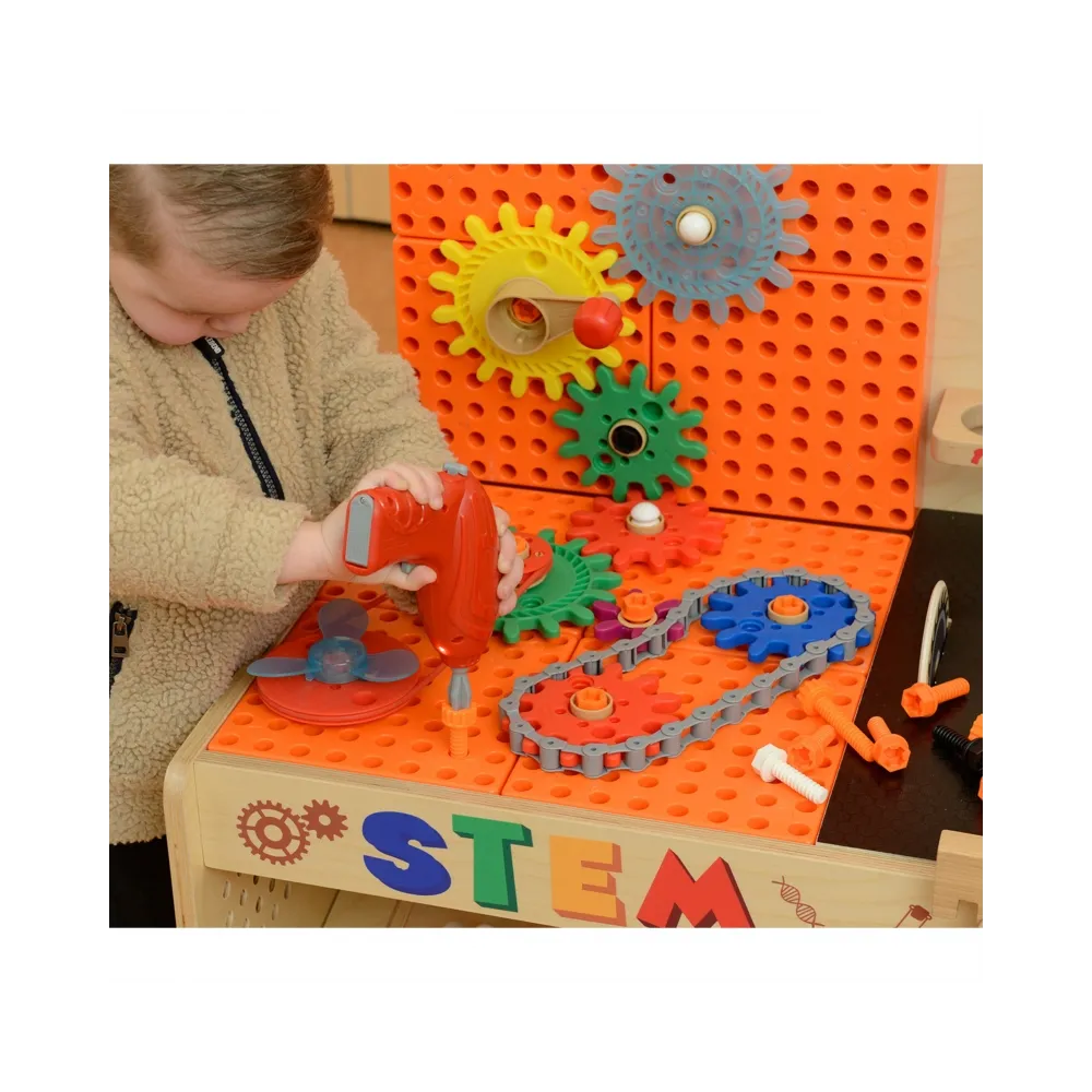 MASTERKIDZ Zestaw Akcesoriów do Stołu Warsztatowego STEM 111 el.