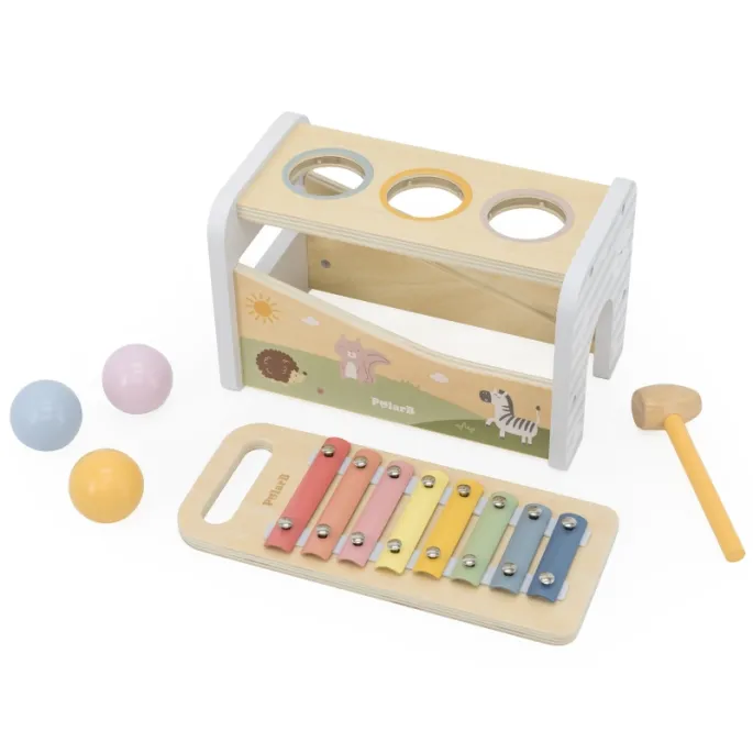 Wybijanka i cymbałki 2w1 rozwijające kreatywność