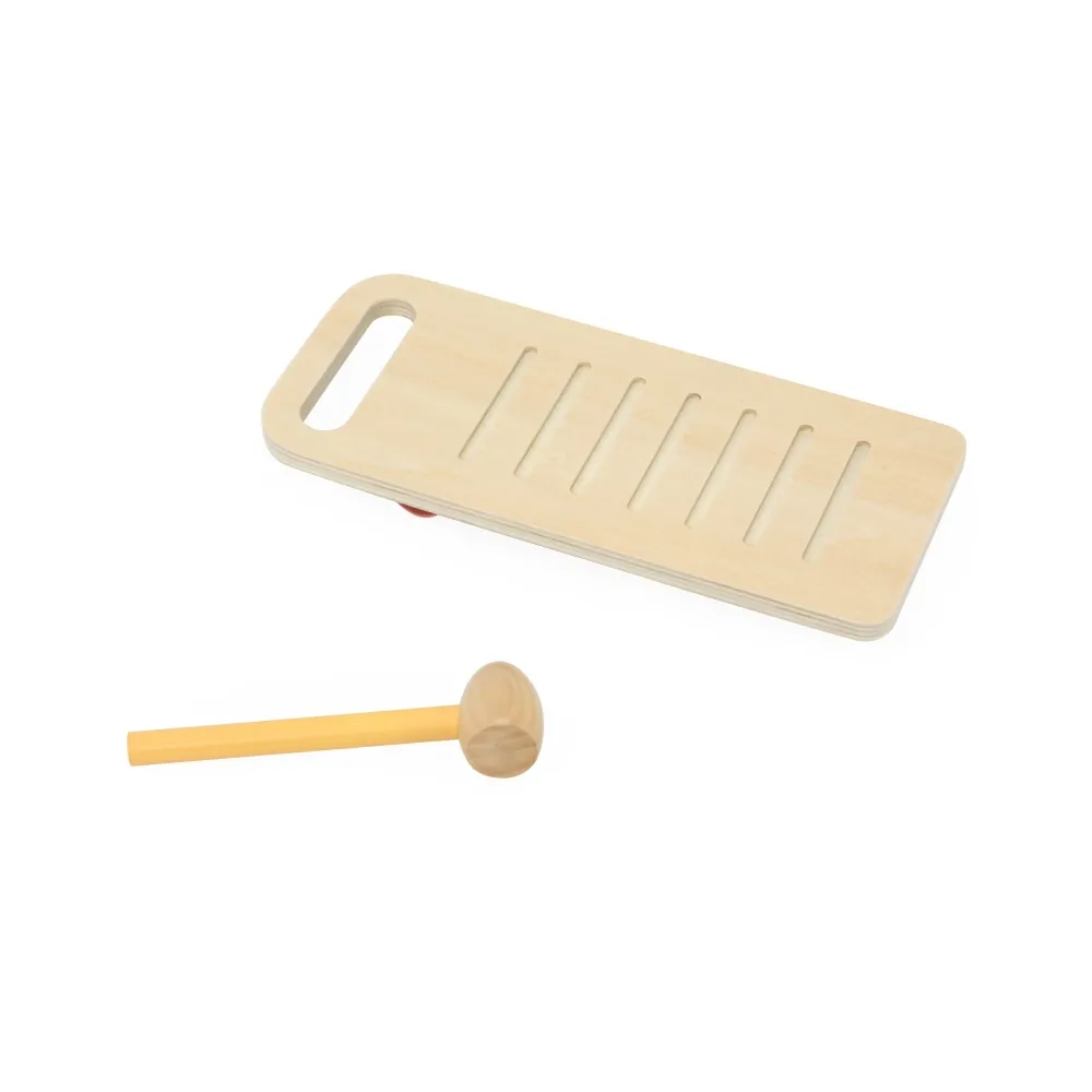 VIGA Drewniany Zestaw Wybijanka + Cymbałki Ksylofon 2w1