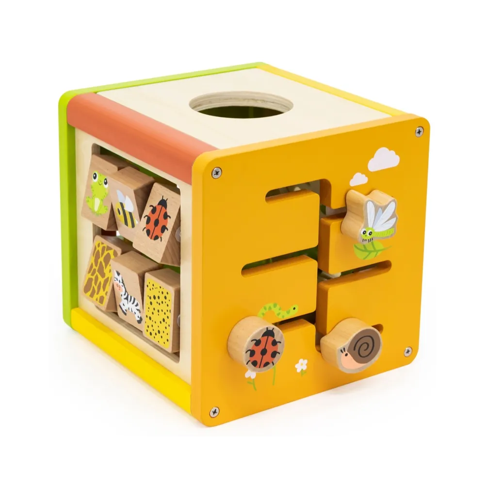 Zabawka rozwijająca zdolności manualne z labiryntem