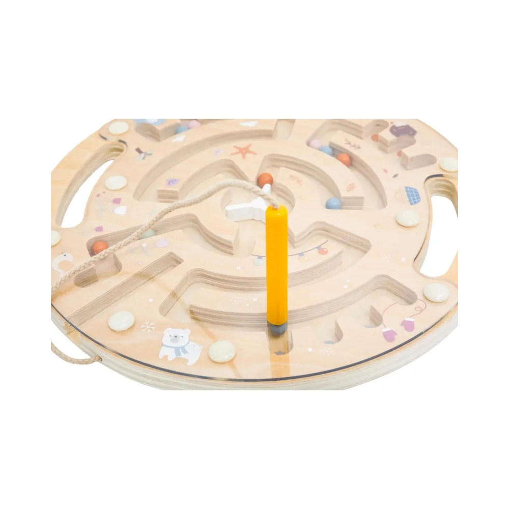VIGA PolarB Drewniany Labirynt Magnetyczny