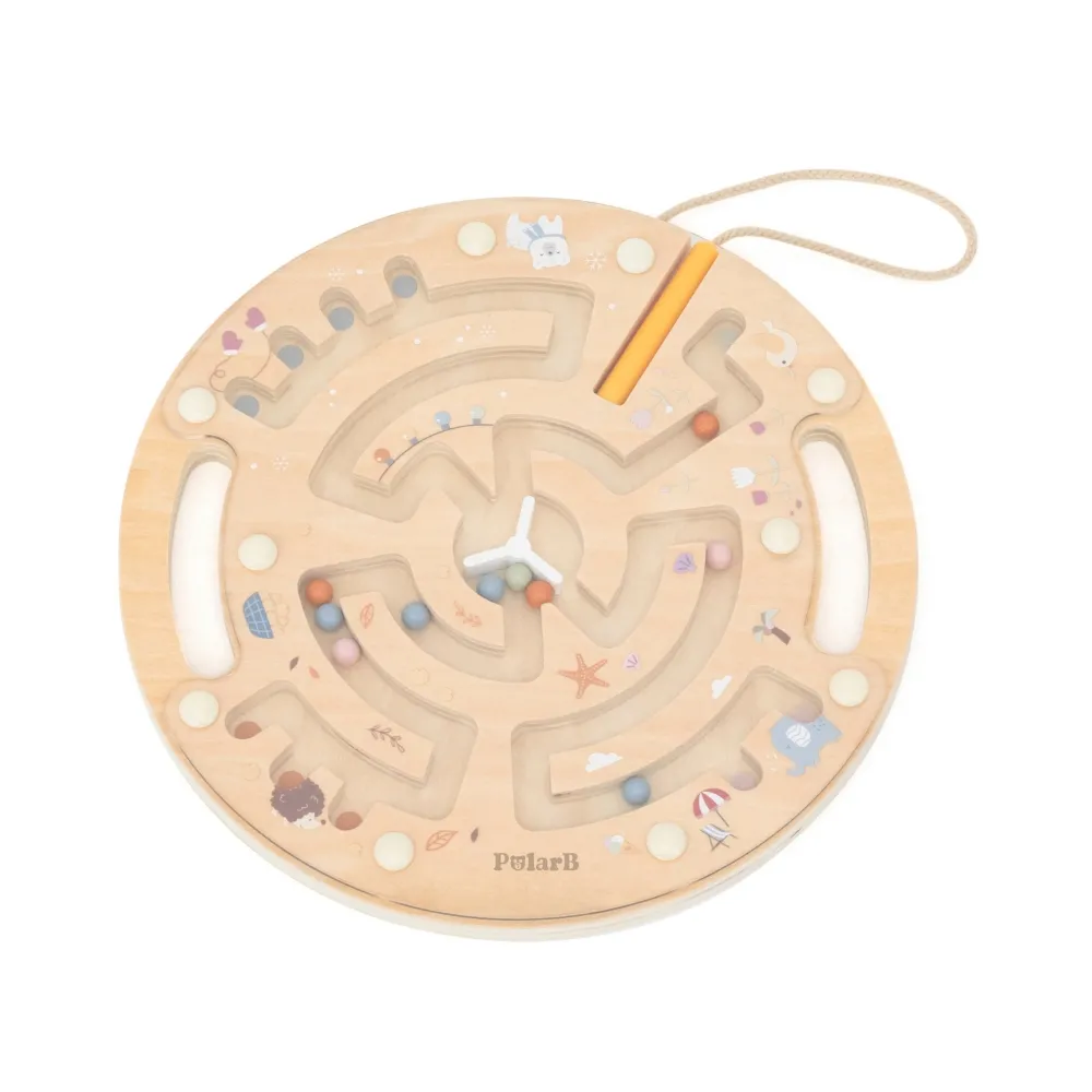 VIGA PolarB Drewniany Labirynt Magnetyczny