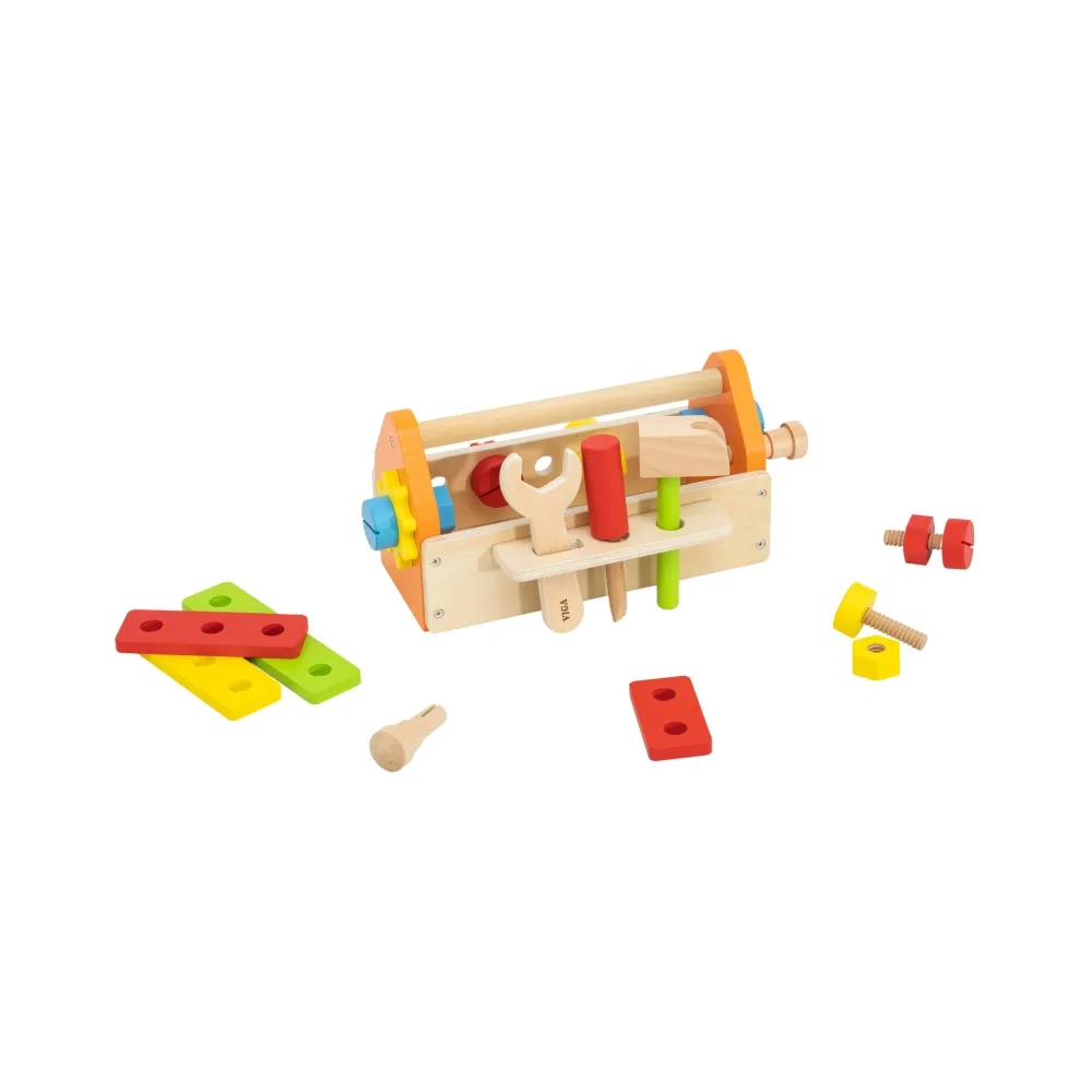 Viga Skrzynka Na Narzędzia Zestaw Drewniany