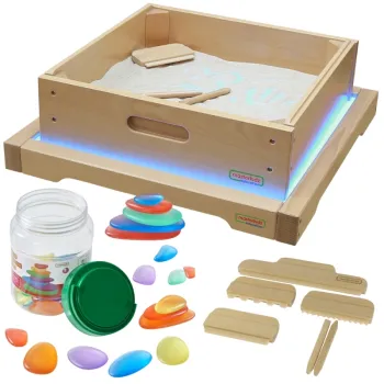 Zestaw rozwijający motorykę i wyobraźnię z panelem LED