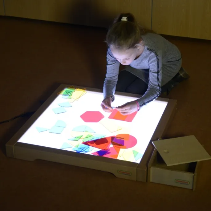 Przezroczyste cyfry i litery Montessori w zestawie Masterkidz