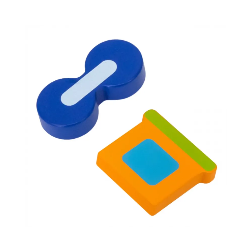 VIGA Drewniana Układanka Edukacyjna Montessori Pociąg