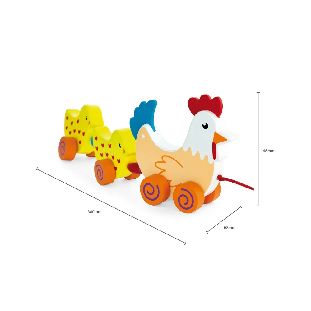Eko zabawka do ciągnięcia