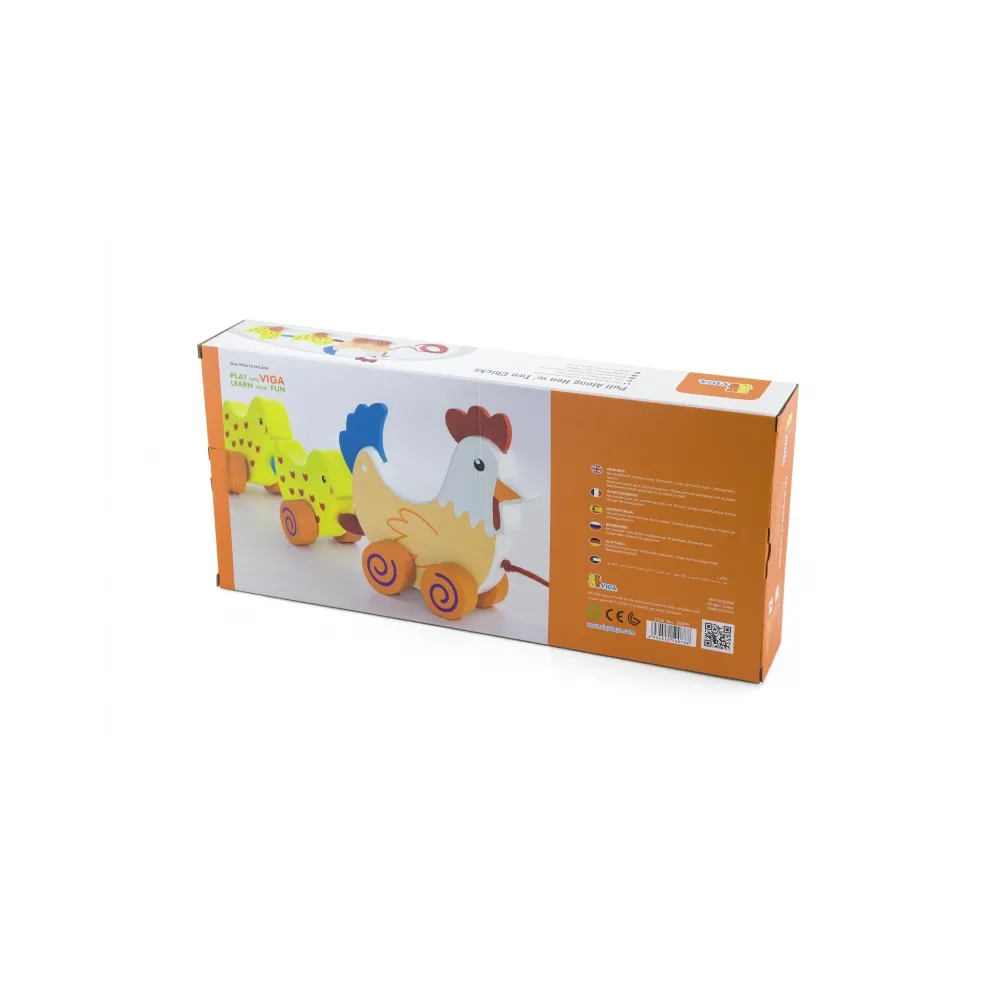 Bezpieczna zabawa z kurką VIGA