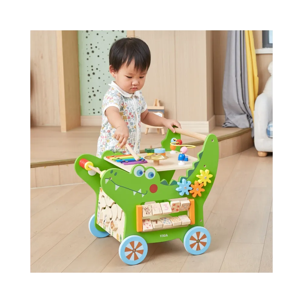 Pchacz z klockami, liczydłem i labiryntem