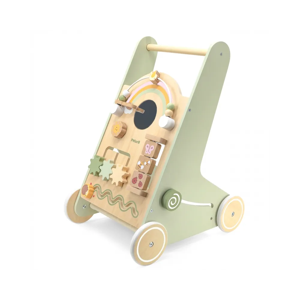 Zabawka edukacyjna z lusterkiem i tablicą flipboard