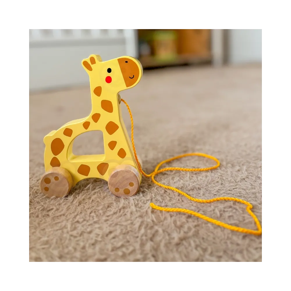 Stylowy prezent - drewniana żyrafka TOOKY TOY
