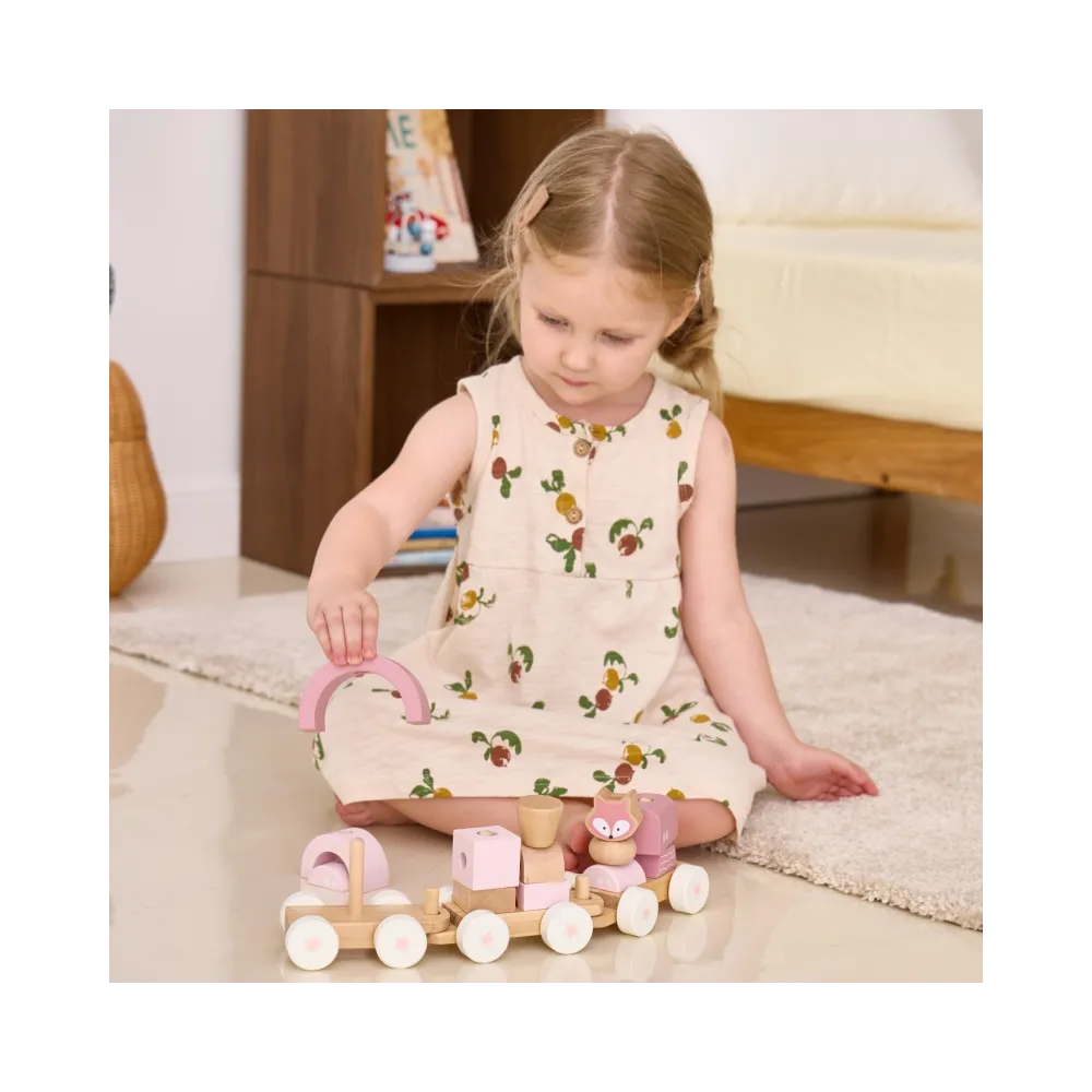 Zestaw klocków i wagoników VIGA PolarB