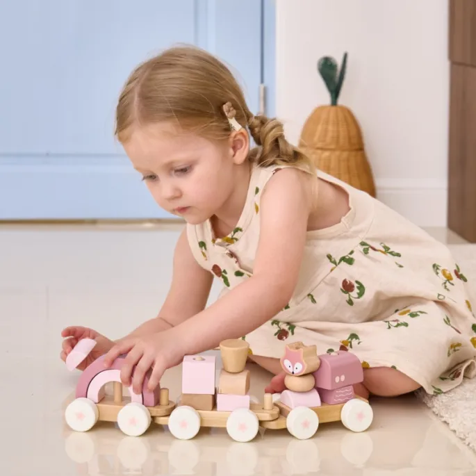 Kolorowe klocki do twórczej zabawy dla maluchów