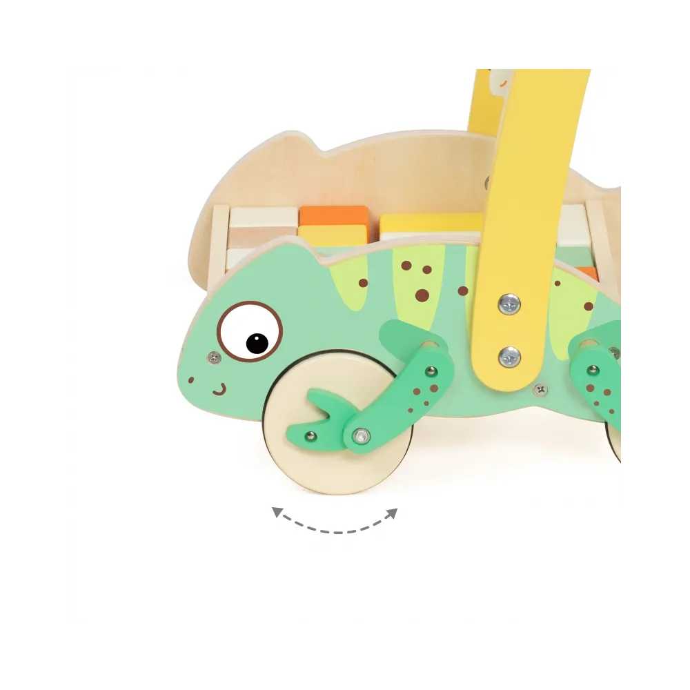 Zestaw z klockami i pętlą motoryczną.