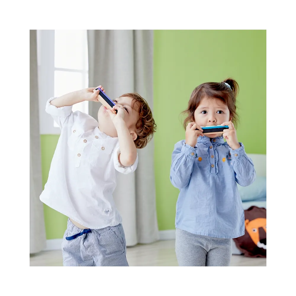 CLASSIC WORLD Drewniana Harmonijka Ustna dla Dzieci 1 szt.