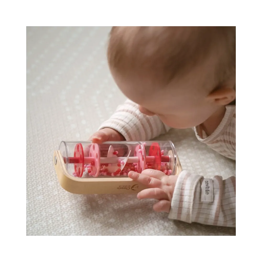 CLASSIC WORLD Deszczownica Tuba z Kuleczkami Czerwona