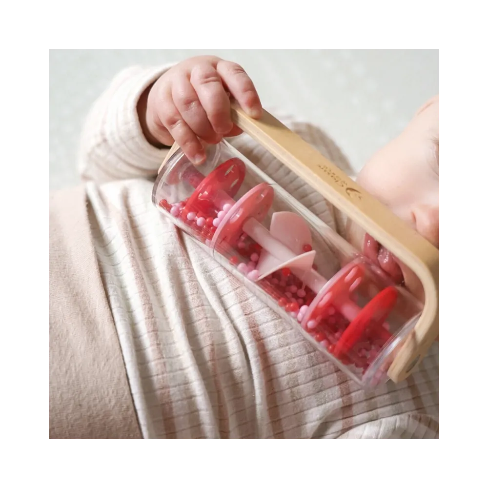 CLASSIC WORLD Deszczownica Tuba z Kuleczkami Czerwona