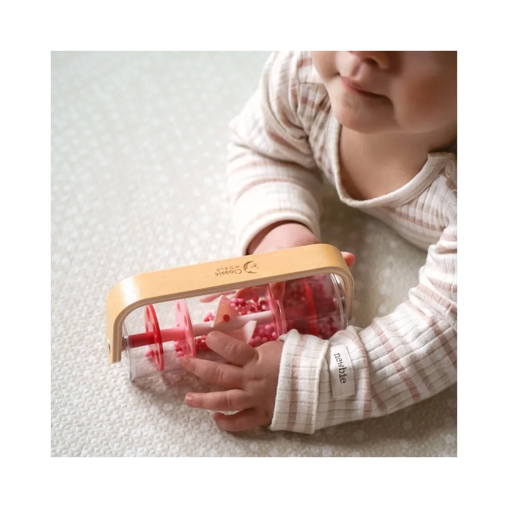 CLASSIC WORLD Deszczownica Tuba z Kuleczkami Czerwona