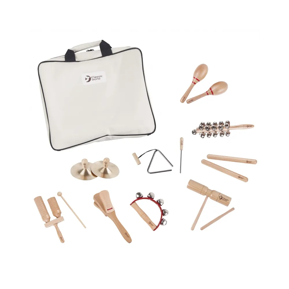CLASSIC WORLD EDU Zestaw Instrumentów Muzycznych 9 Akcesoriów