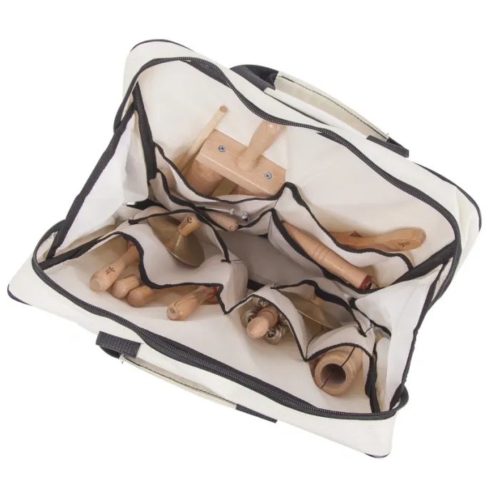 Zestaw 9 instrumentów drewnianych w torbie