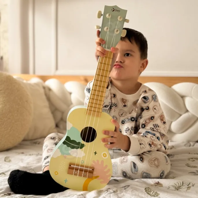 Zestaw do nauki gry na ukulele dla najmłodszych