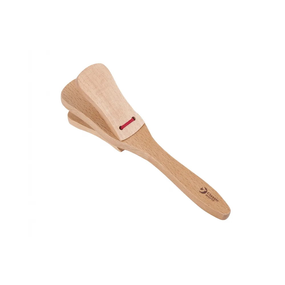 CLASSIC WORLD EDU Instrument Muzyczny Kastaniety dla Dzieci