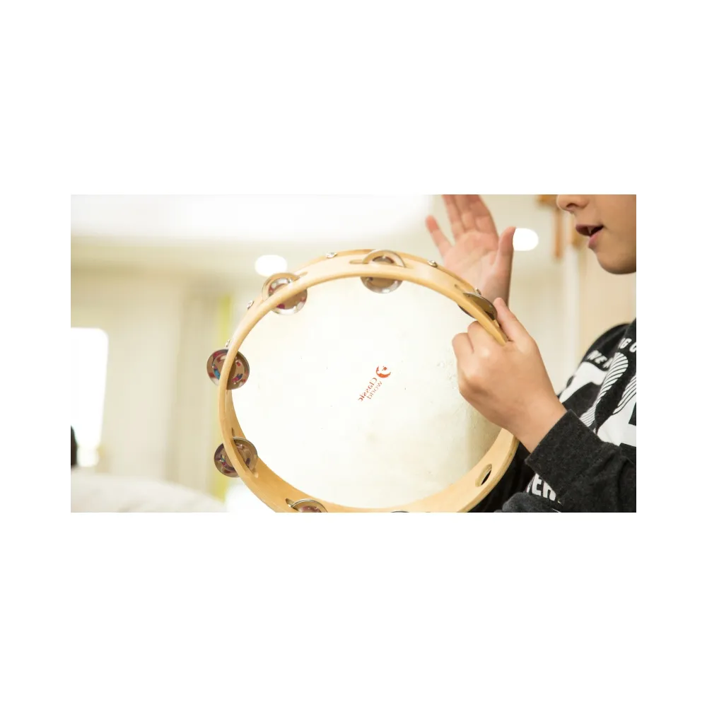 CLASSIC WORLD EDU Instrument Muzyczny Tamburyn 25 cm