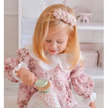 CLASSIC WORLD Drewniany Zestaw Instrumentów Muzycznych Flet Tamburyn Kastaniet Cymbałki