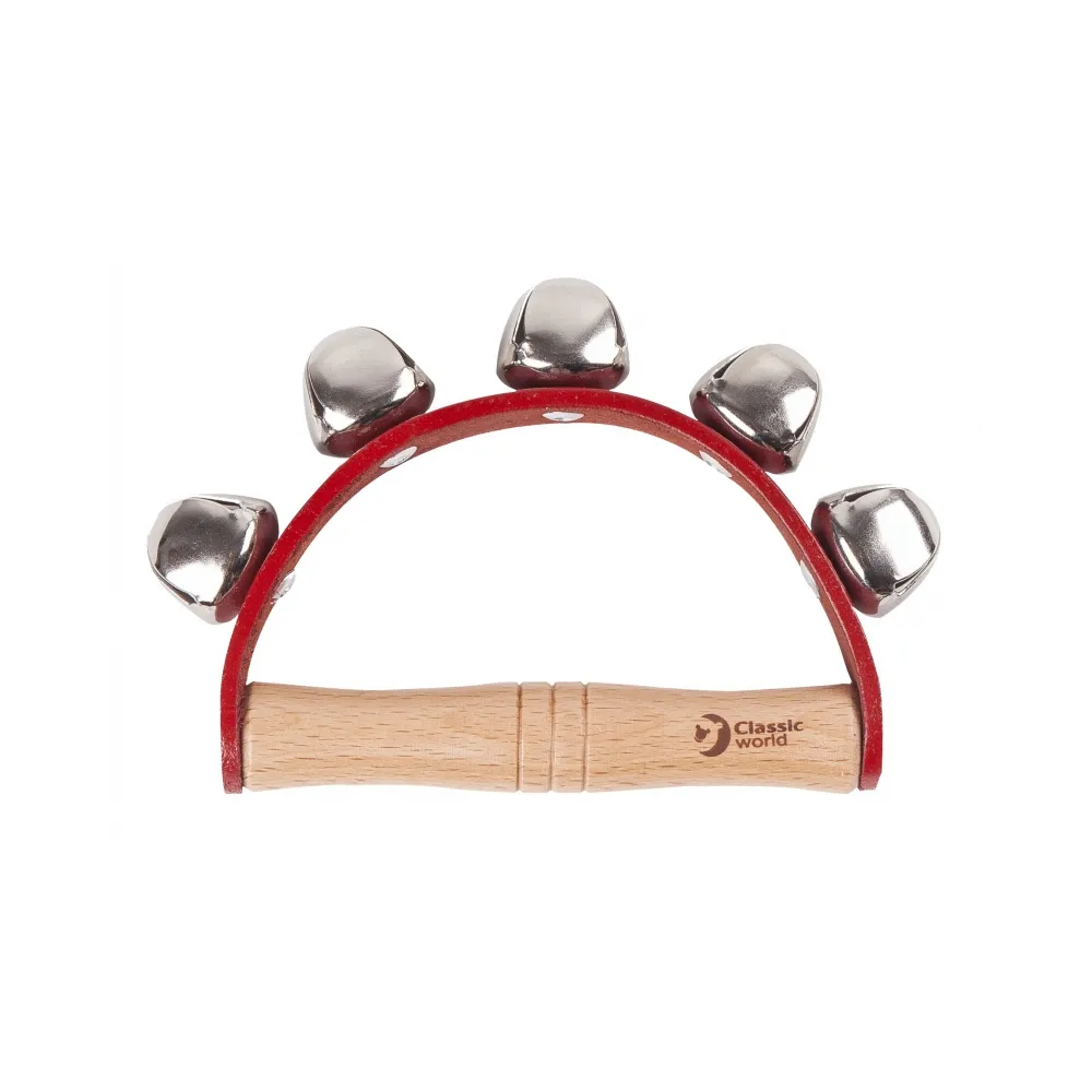 CLASSIC WORLD EDU Instrument Muzyczny Janczary Dzwoneczki dla Dzieci