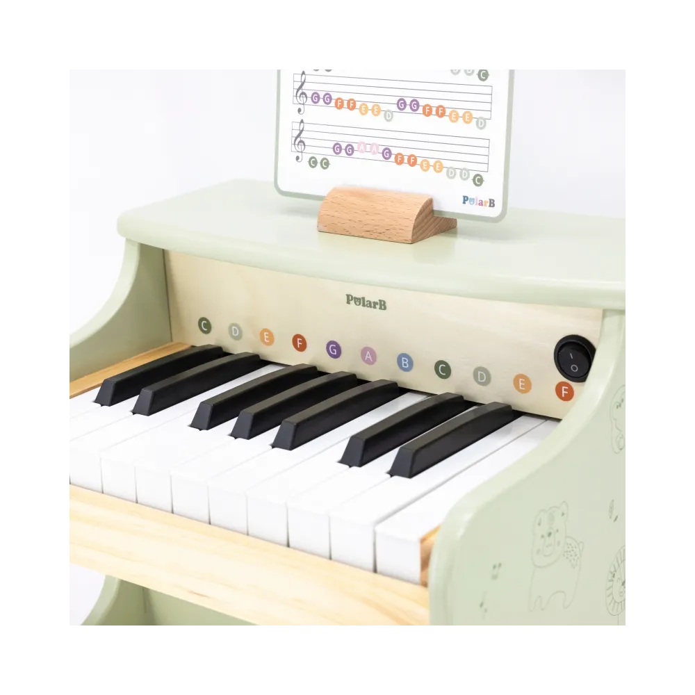 Viga Pianino Zielone Nauka Gry