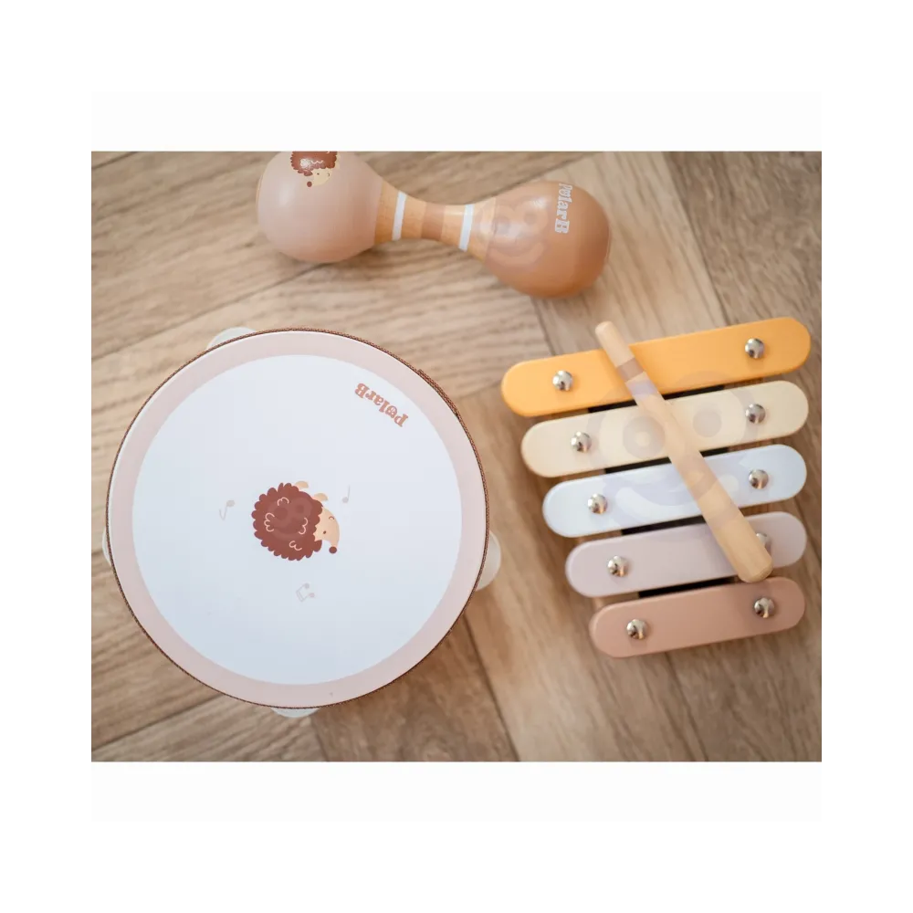 Zestaw VIGA PolarB z motywem ptaszka