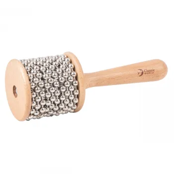 CLASSIC WORLD EDU Instrument Muzyczny Kabasa z Koralikami dla Dzieci