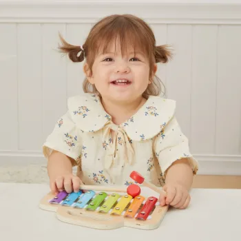 VIGA Cymbalki Drewniany Ksylofon – Odkryj Muzyczny Talent Swojego Malucha!
