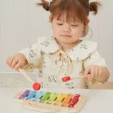 VIGA Cymbalki Drewniany Ksylofon – Odkryj Muzyczny Talent Swojego Malucha!