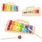 VIGA Cymbalki Drewniany Ksylofon – Odkryj Muzyczny Talent Swojego Malucha!