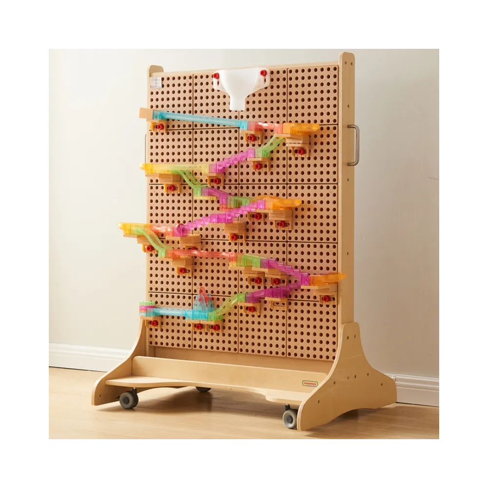 MASTERKIDZ Drewniana Tablica STEM Wolnostojąca