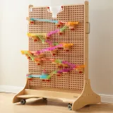 MASTERKIDZ Drewniana Tablica STEM Wolnostojąca