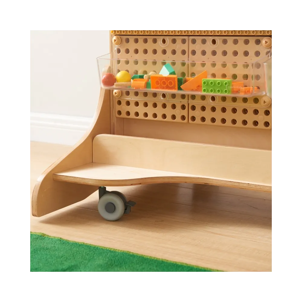 MASTERKIDZ Drewniana Tablica STEM Wolnostojąca