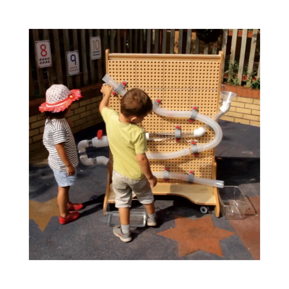 MASTERKIDZ Drewniana Tablica STEM Wolnostojąca