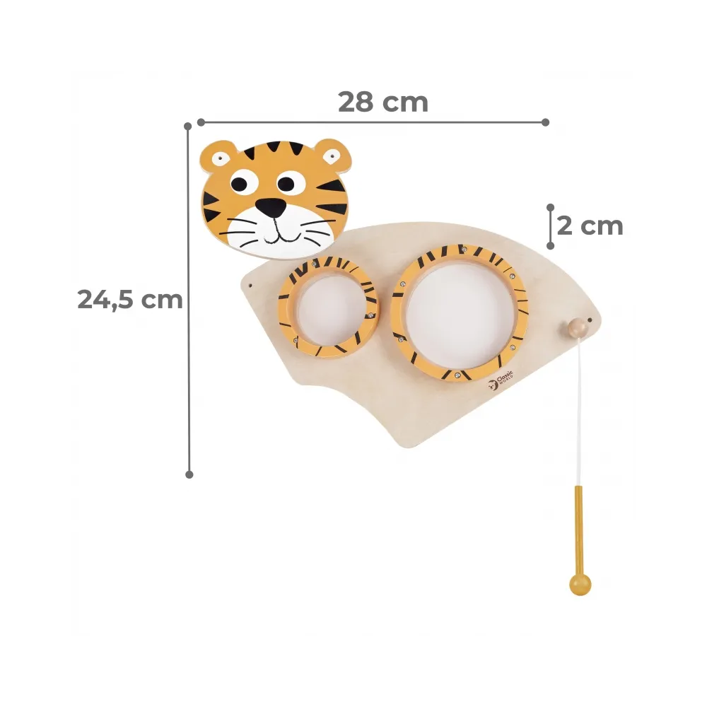 CLASSIC WORLD EDU Muzyczna Tablica Ścienna TYGRYSEK