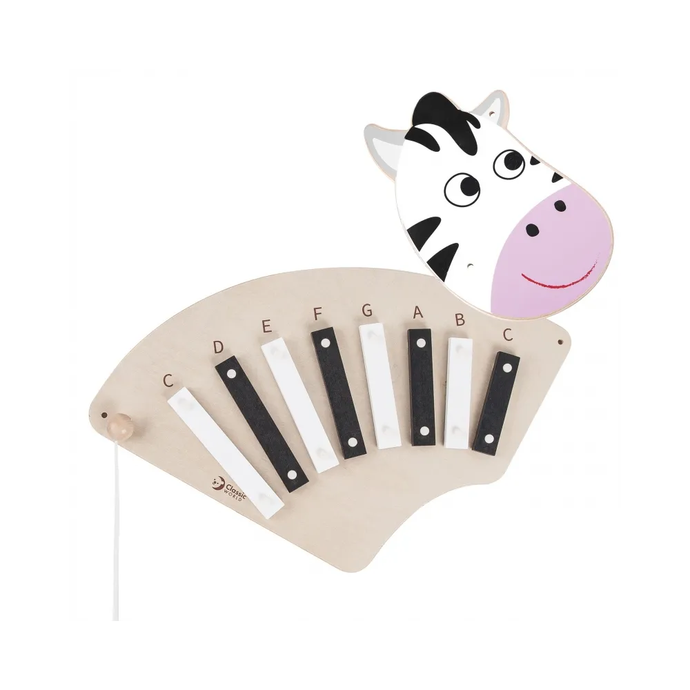 CLASSIC WORLD EDU Muzyczna Tablica Ścienna ZEBRA
